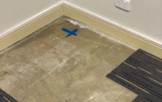 Leak located and marked ready for repairs Leak located and marked ready for repairs