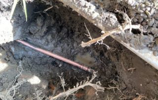 New copper installed New copper installed